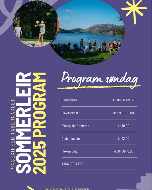 Bli med på sommerleir