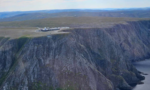 Nordkapplatået sett fra nord
