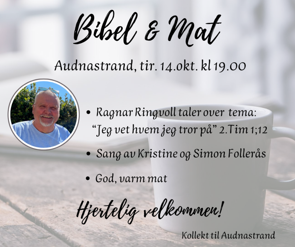 Bibel og Mat, 14.okt.