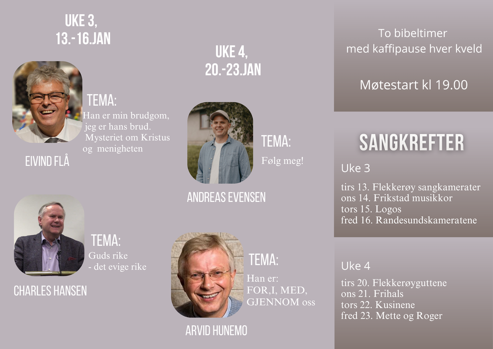 Bibelkurs på Frikstad bedehus