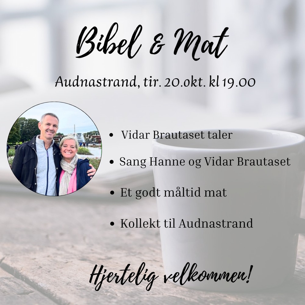 Bibel & mat 20.okt