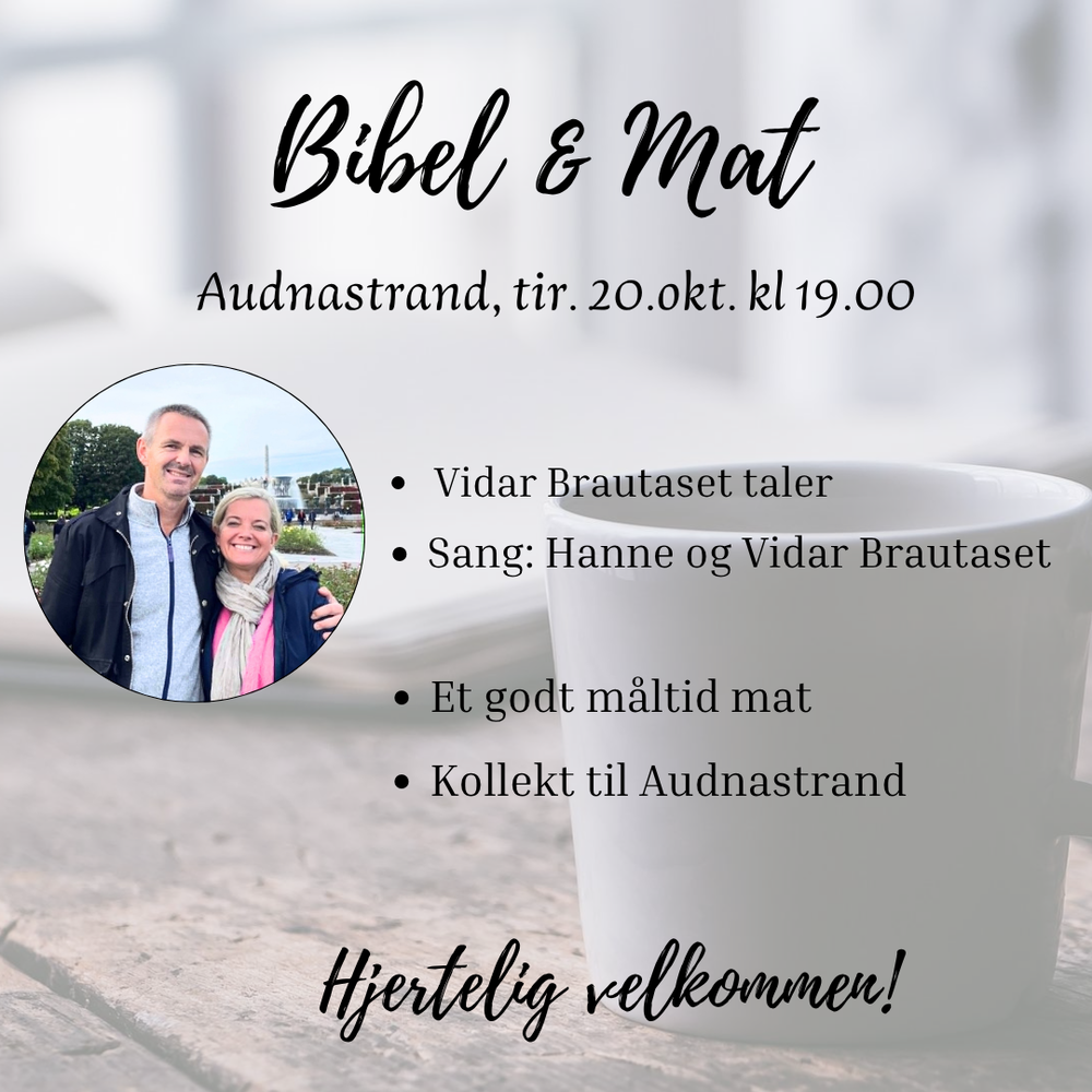 Bibel & mat 20.okt