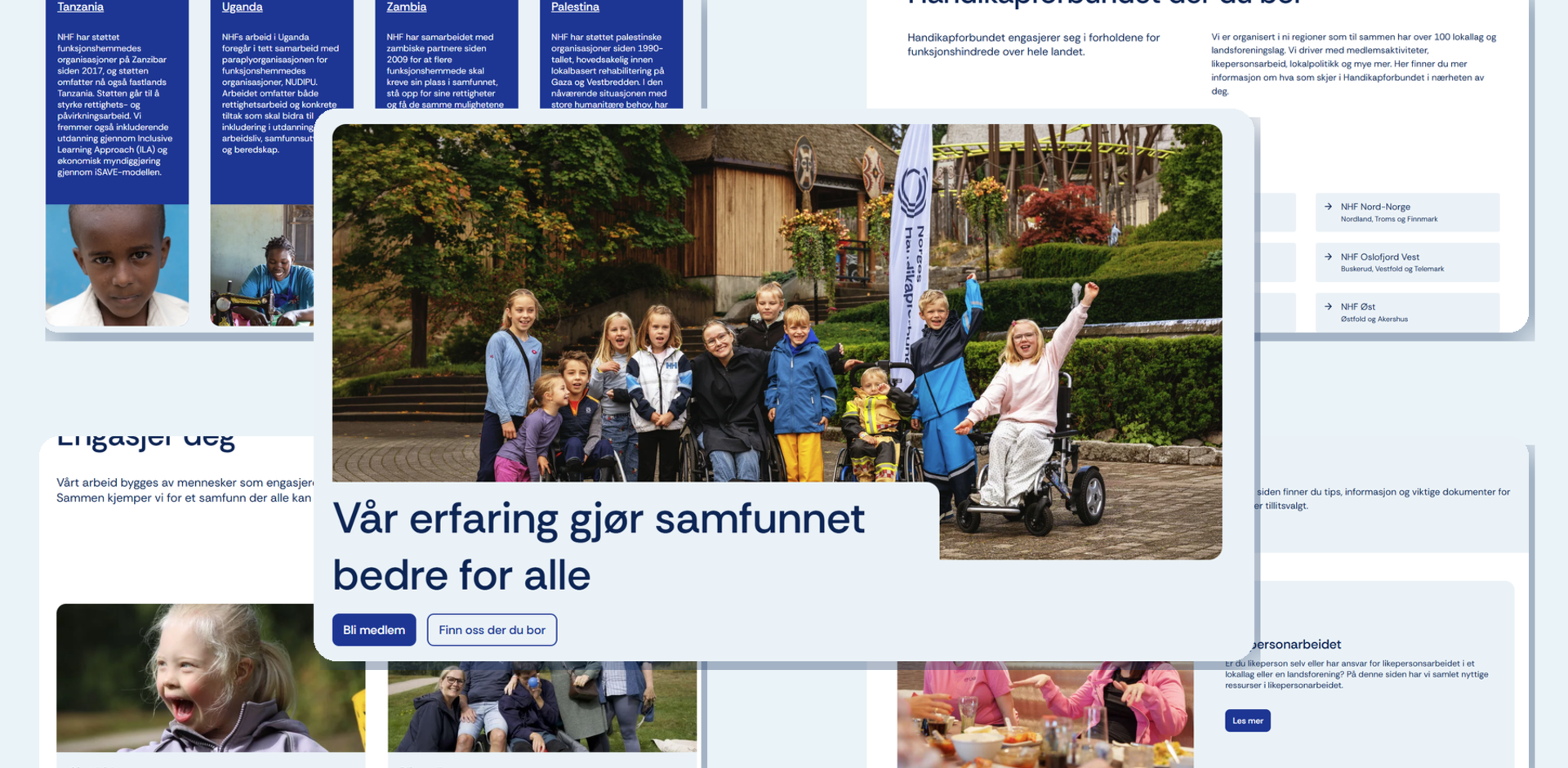 Vi har nye nettsider