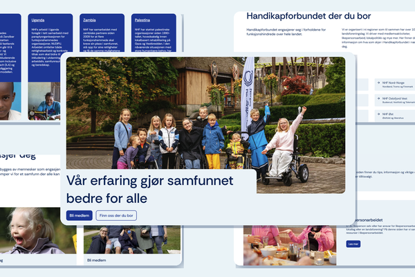 Vi har nye nettsider