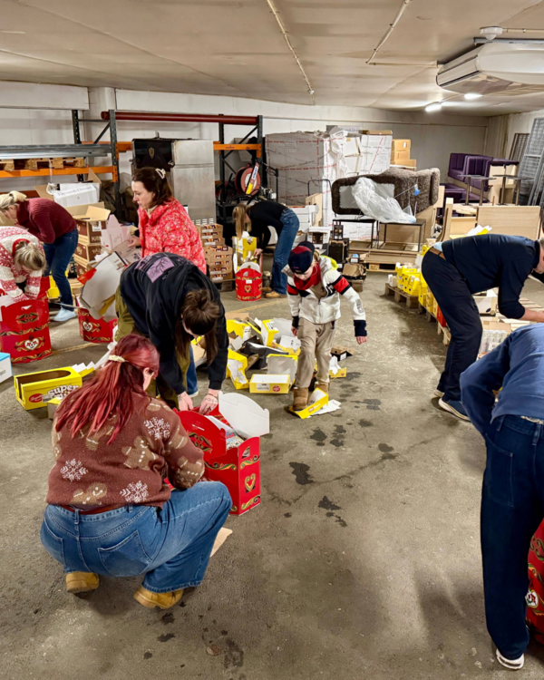 Bilderapport fra årets juleaksjon