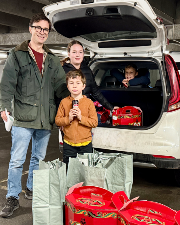 Bilderapport fra årets juleaksjon