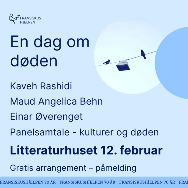 En dag om døden – Litteraturhuset 12. februar