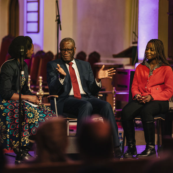 Dr. Mukweges Besøk på Peace Talks i Grønland Kirke