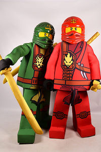 Лего Ниндзяго Красный