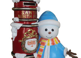 Почта Санта Клауса (со снеговиком)
