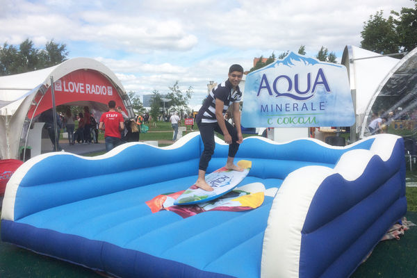 детский прокат, Заказать развлечений на праздник на прокат. Спортивное оборудование в прокат. Аренда для мероприятия в Москве. Аттракцион Серфинг для детского праздника и мероприятия