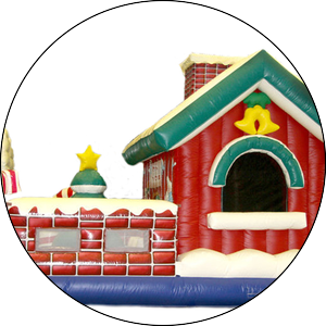 Дом Деда Мороза   (батут)