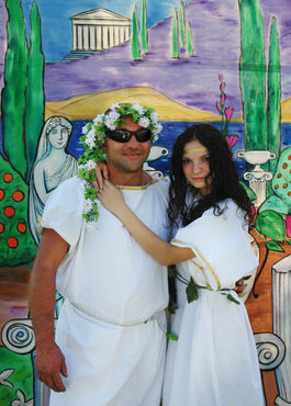 Аренда греческого костюма в Москве — Греческий хитон для праздника