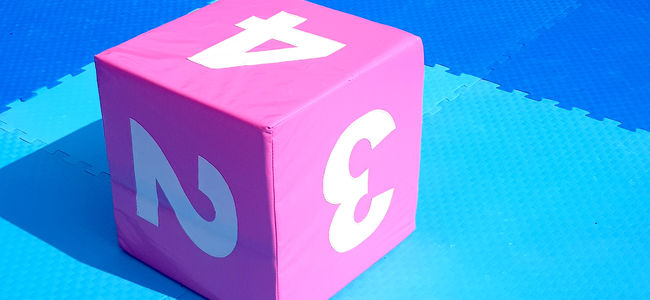 Куб Цифры  Baby Pink