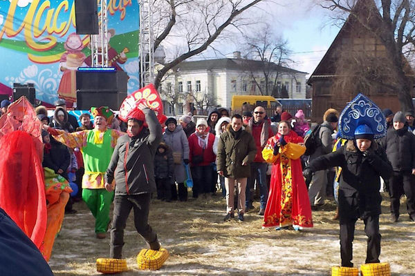 Прокат интерактивов на Масленицу