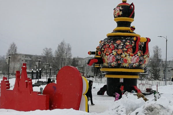 Аренда детских надувных батутов на масленицу