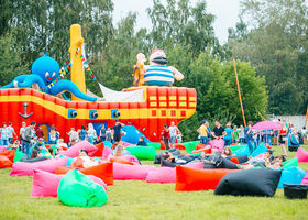 Организация детской зоны на фестивале open-air