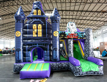 Аренда детского батута &quot;Замок Дракулы&quot; надувной батут для праздника в Москве