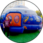 Батут Летающая тарелка