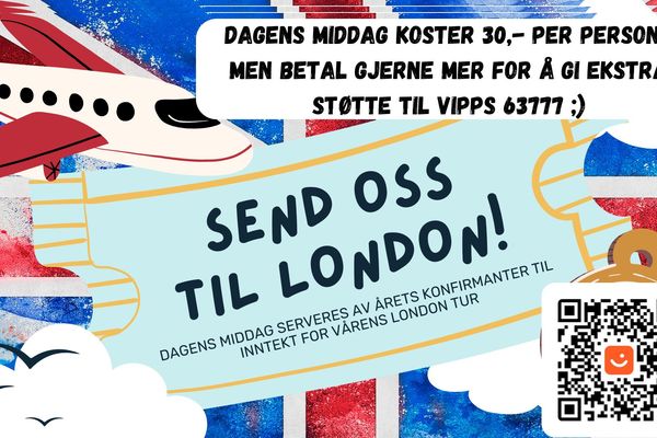 Send konfirmantene til London