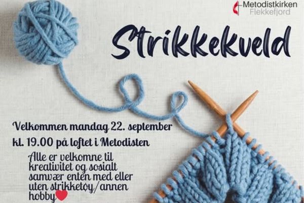 Nytt tilbud: Strikkekveld