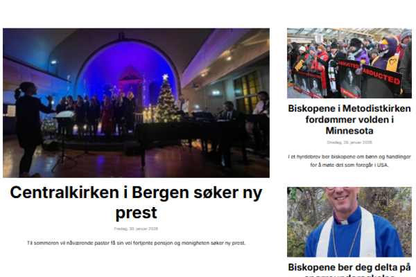 Oppdateringer fra Metodistkirken i Norge
