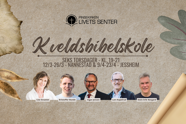 Kveldsbibelskole våren 2026