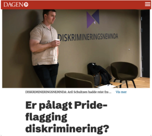 Pride-tvang til Diskrimineringsnemnda