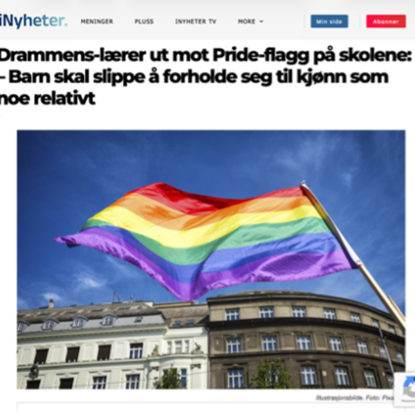 – Barn skal få slippe å forholde seg til kjønn som noe relativt