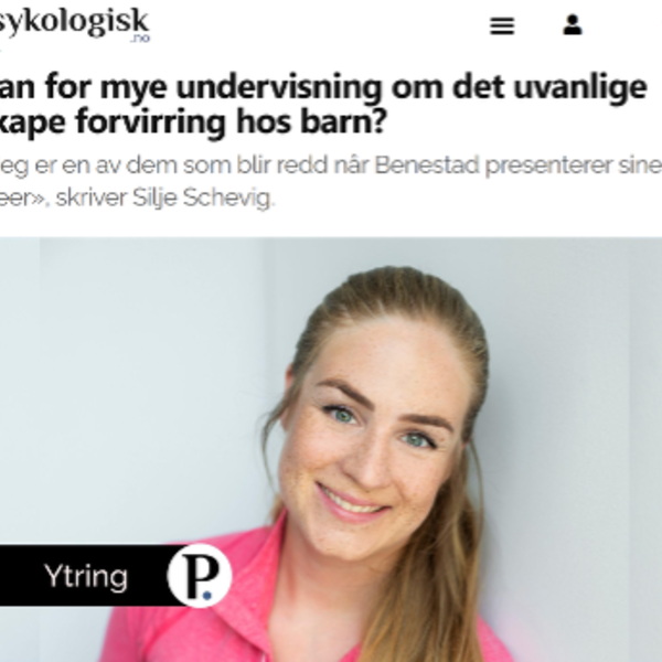 Kan for mye undervisning om det uvanlige skape forvirring hos barn?