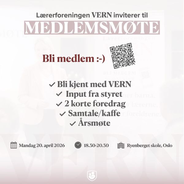 Medlemsmøte i Oslo 20. april