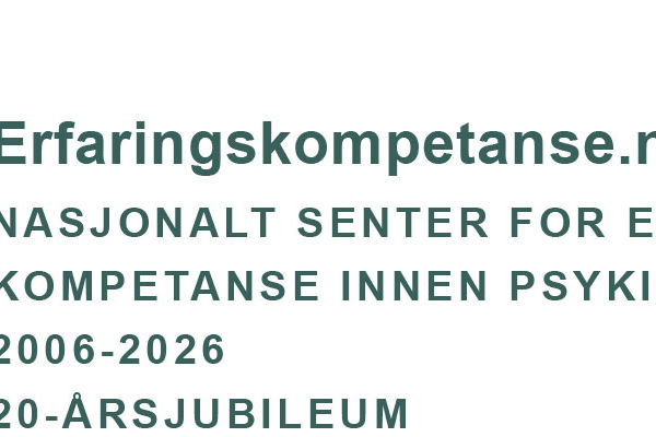 Nasjonalt senter for erfaringskompetanse innen psykisk helse