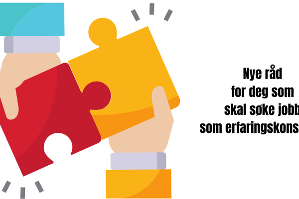 Nye råd skal hjelpe framtidige erfaringskonsulenter i jobbprosessen