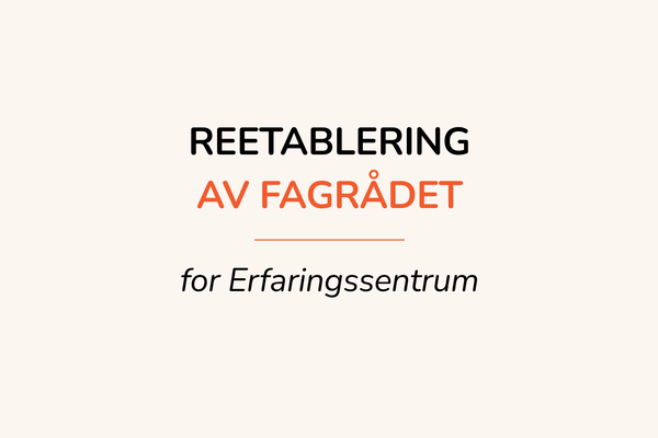 Reetablering av Fagråd