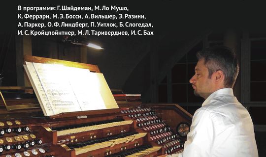Играет Лука Массалья, орган (Италия)