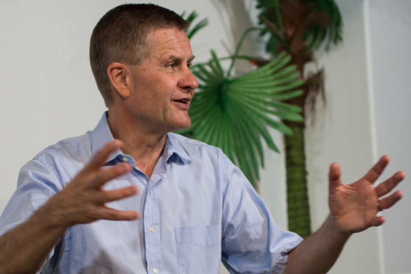 Erik Solheim: «You have a moral authority that we politicians can normally only dream about!»