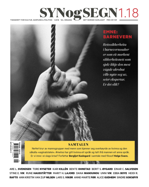 Einar Salvesen i «Syn og Segn»: Makt og avmakt