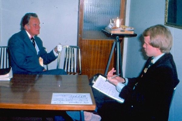 Billy Grahams varemerke var: «Bibelen sier!»