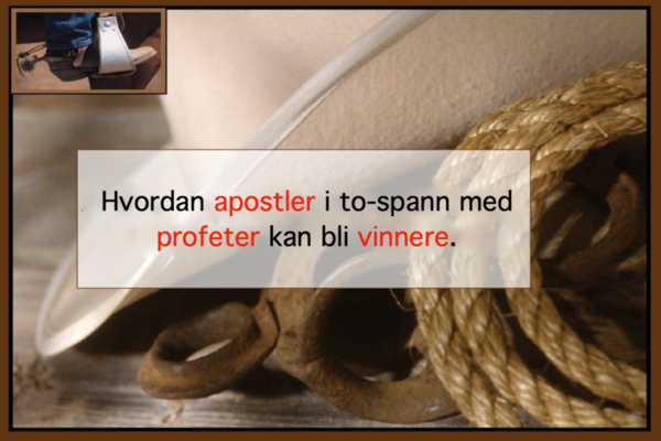 Å koble profeter og apostler