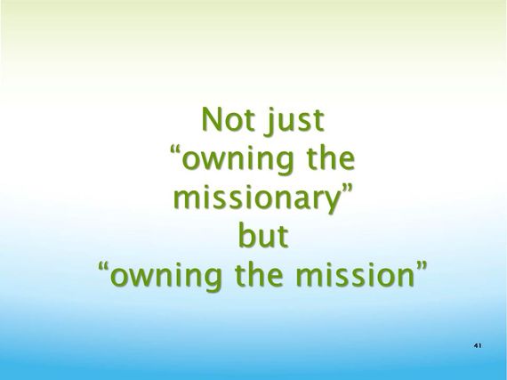 Week 3 - A Missional Conversation