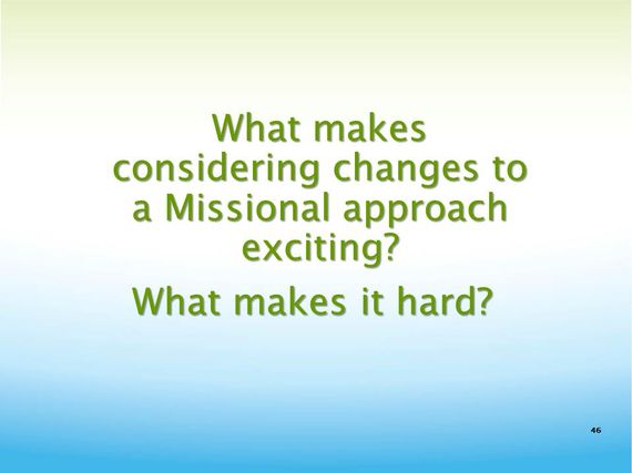 Week 3 - A Missional Conversation