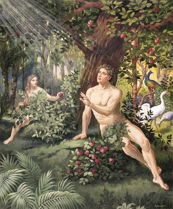 Adam og Eva sviktet