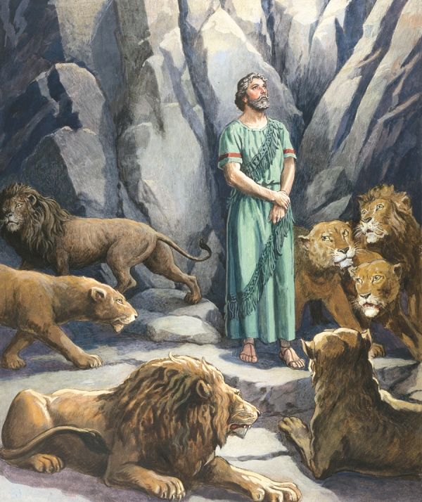 Daniel og løvene