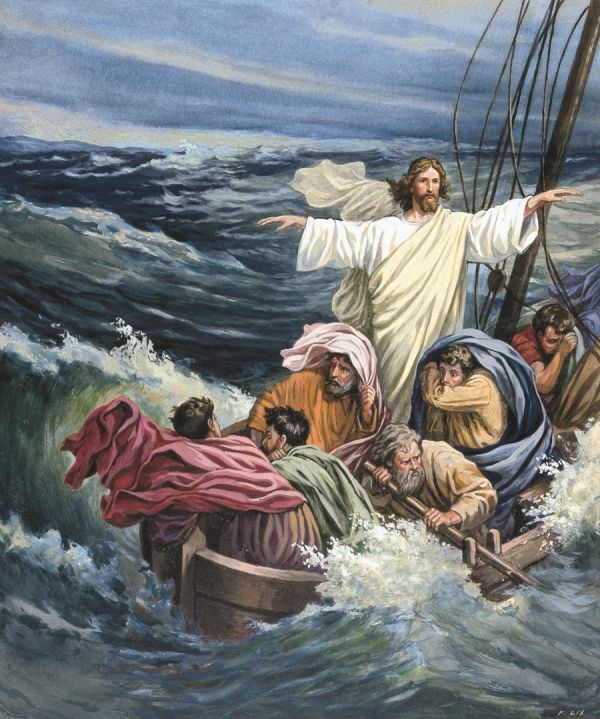 Jesus kan komme i ethvert stormvær