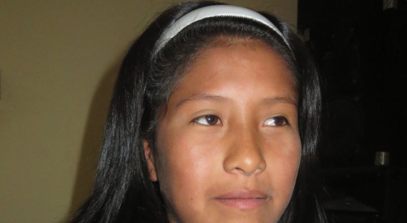 Programmet "Hjerte i bevegelse" lever opp til sitt navn, og berører barn som Noemí i Peru. 