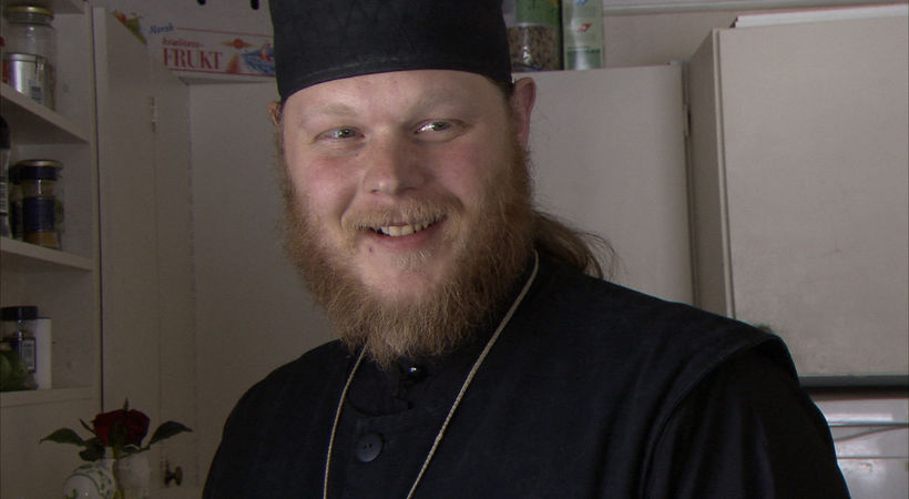 Fader Christoforos i Greipstad kan du møte i programmet Åpen Himmel, som sendes 17. april på NRK1.