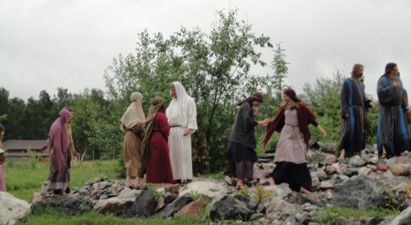 Bibelsk drama for barn i Finland