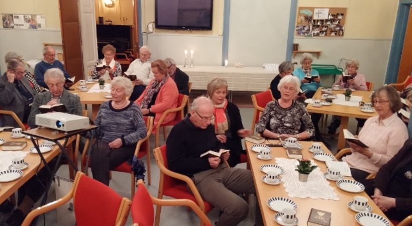 Glede i Blakstad misjonssenter