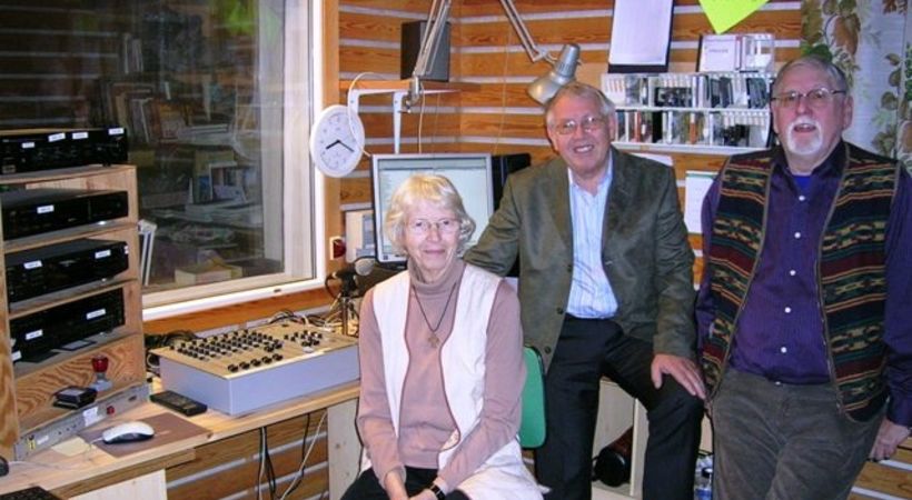 Misjonsradioen i Sandefjord med trofaste medarbeidere