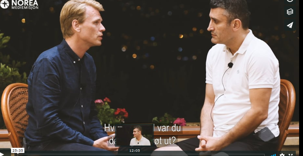 Sterkt møte med Jonny fra Libanon